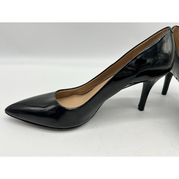 BCBGeneration Patent Leather Pointed Toe Heels Pumps Womens Size 9.5M Black - Picture 4 of 15